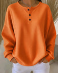 Anne™ - Lässiges Sweatshirt mit Kragen