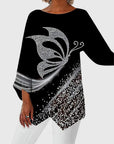 Alayah™ | Elegant Crew Neck Top