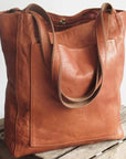 Ella™ - Classic Leather Tote