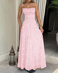 XENIA™ - Elegant Backless Lace Long Dress Fitted Design for Special Occasions & Parties