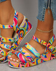 Kiara - Platform Ankle Strap Sandals With Elevated Comfort