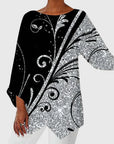 Alayah™ | Elegant Crew Neck Top