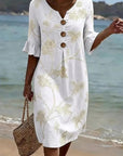 Nora™ | Everyday Comfort Dress With Floral Print