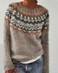 Izzel™ - Cozy Fair Isle Sweater