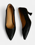 Amara Leather Heels