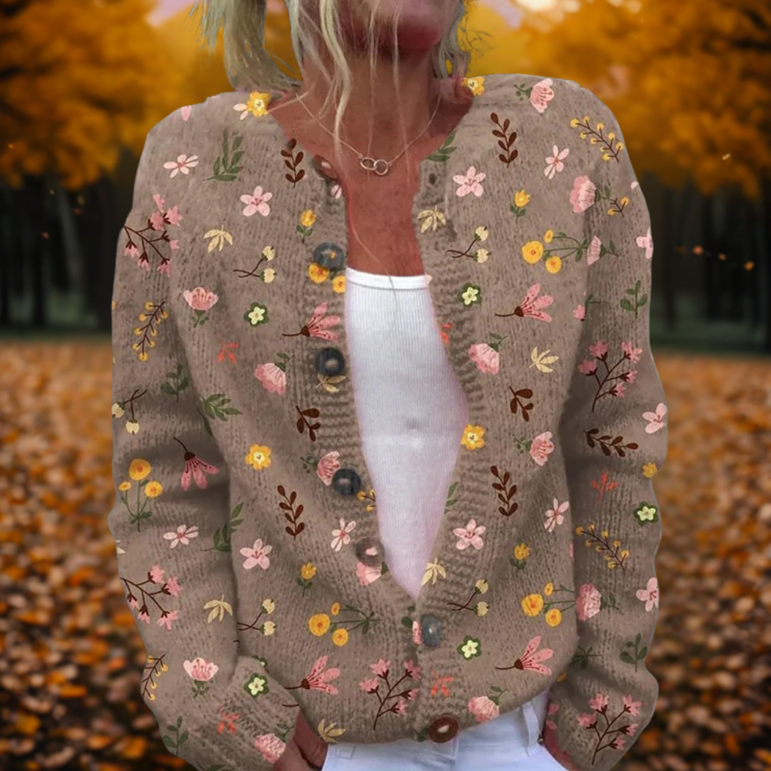 Heather | Flower Garden Cardigan