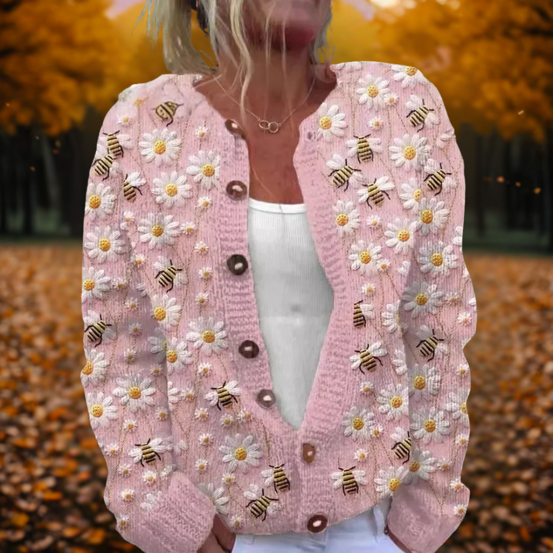 Jasmine | Sunflower Galore Cardigan