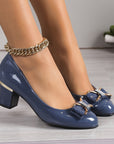 Evelyn | Classic Bow Heels