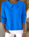Savrani™ | Comfortable long-sleeved cotton sweater