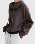Marie | Cozy Knit Hoodie