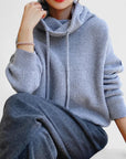 Marie | Cozy Knit Hoodie
