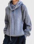 Marie | Cozy Knit Hoodie