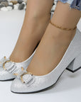Evelyn | Classic Bow Heels