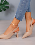 Sophia | Elegant Slingback Heels