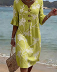 Rosa™ | Everyday Comfort Dress With Floral Print