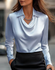 Glyn - Elegant Satin Blouse