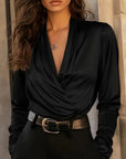 Rosalynn™ Elegant V-Neck Top