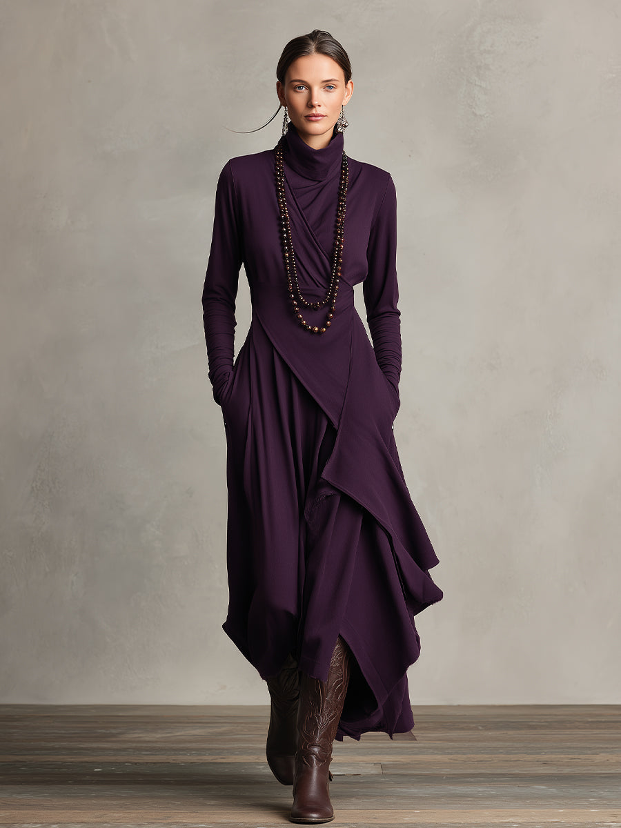 Natalia - knit maxi dress