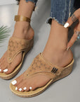 Hayley - Comfortable Wedge Sandals