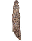 ELIZABETH™ - Sexy Backless Leopard Bodycon Dress for Parties