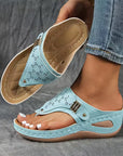 Hayley - Comfortable Wedge Sandals