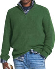 Elias | Knitted Men's Sweater with Zipper
