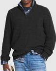 Elias | Knitted Men's Sweater with Zipper