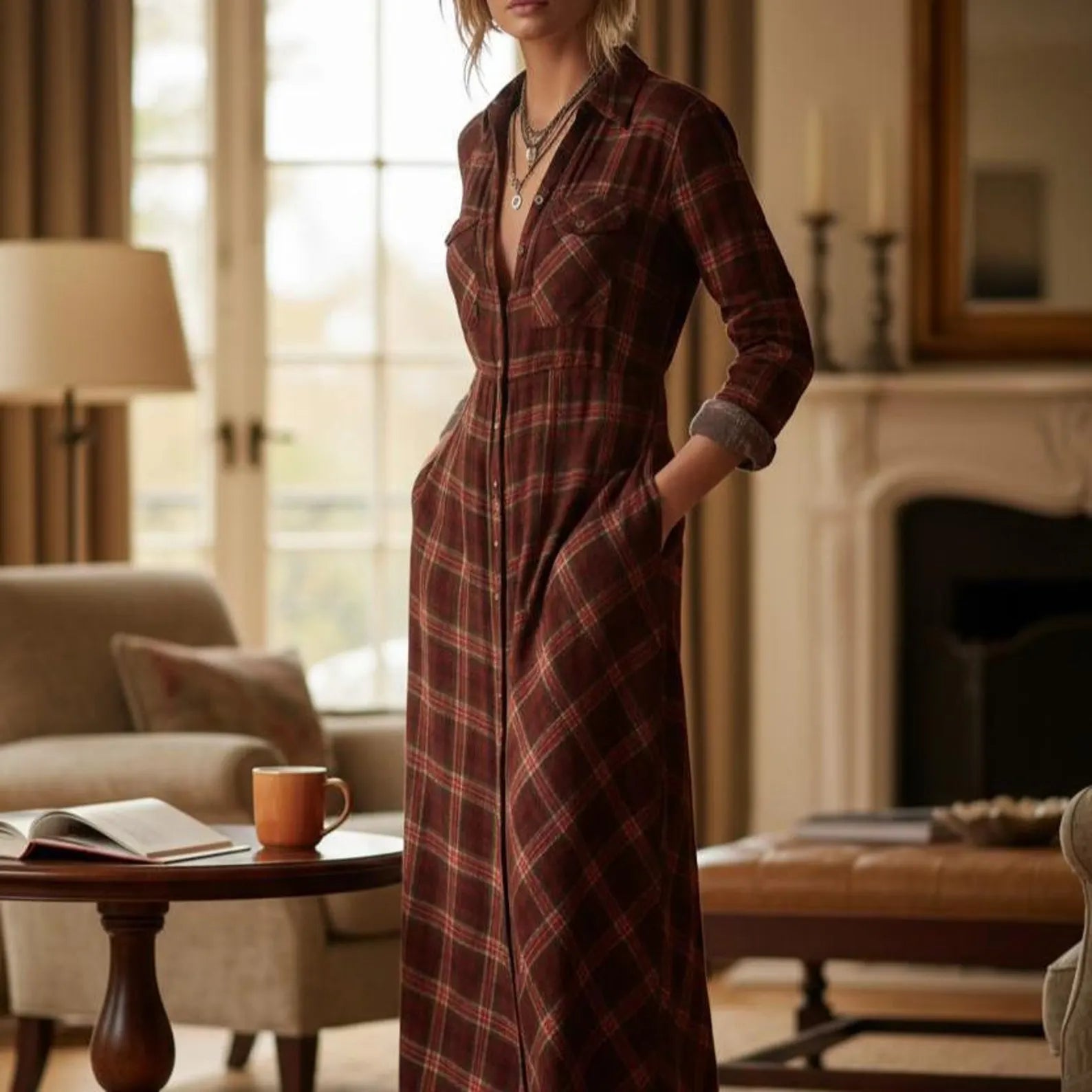 Amaya's - Maxi Timeless Shirt