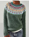 Izzel™ - Cozy Fair Isle Sweater
