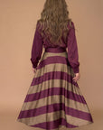 Mila™ | Striped Maxi Dress