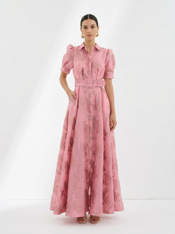 Aria™ | Dress with Short Puff Sleeves
