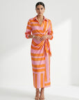Amelia™ | Printed Wrap Dress