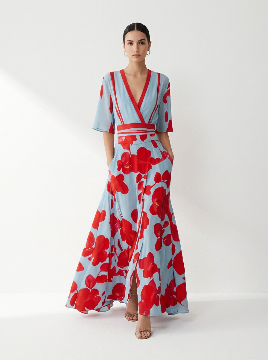 Layla™ | Elegant Viscose Dress