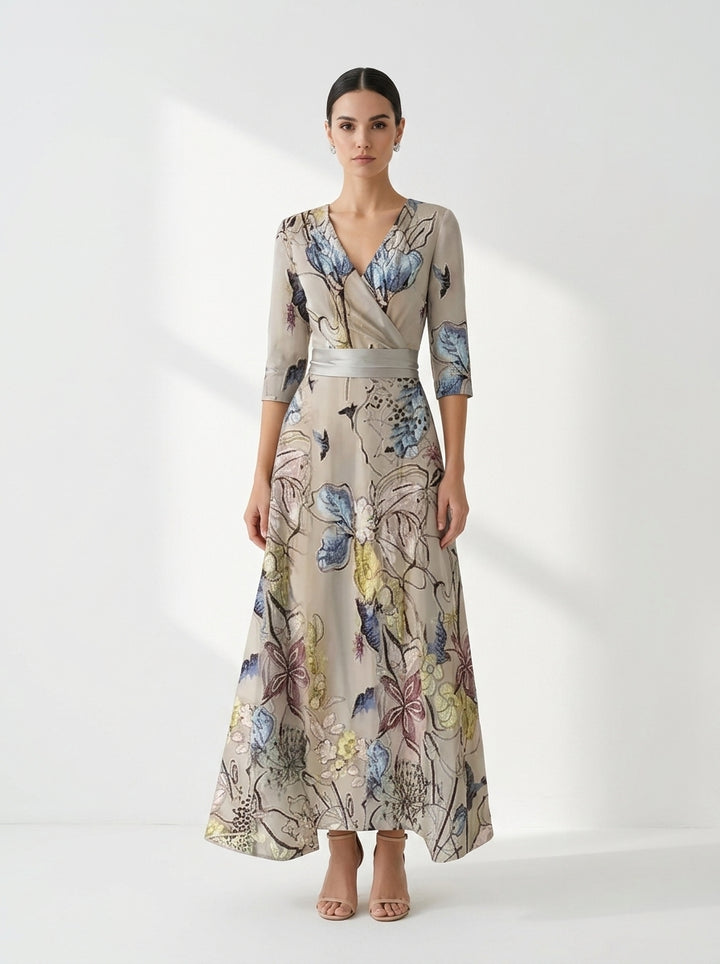 Aria™ | Chic Dress with Floral Print