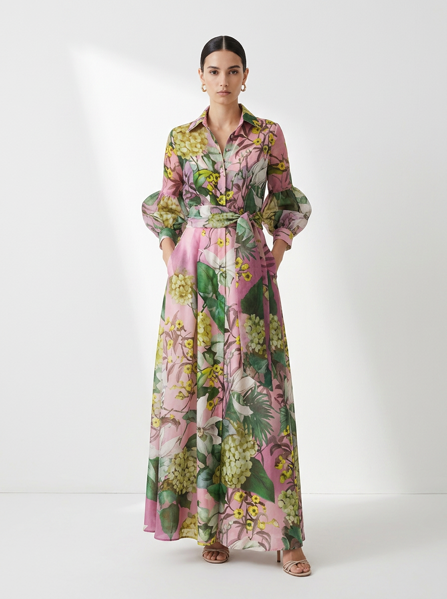 Carolina | Graceful Maxi Dress
