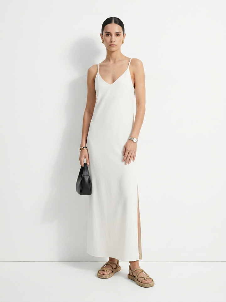 Tamati | Elegant Split Maxi Dress