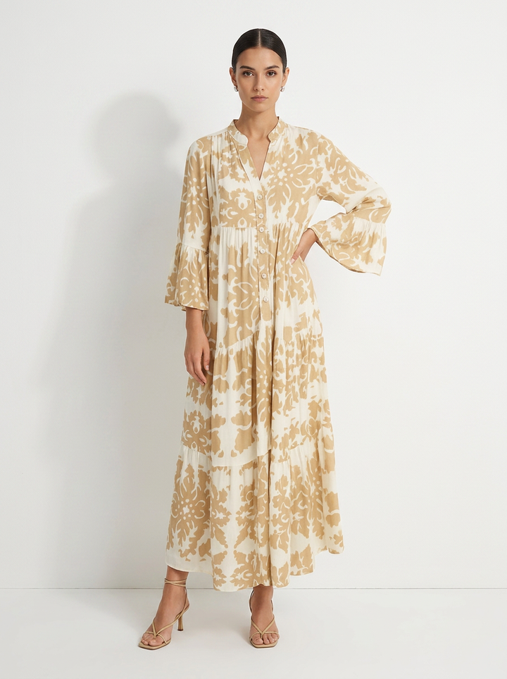 Bonnie | Elegant Aura Maxi Dress