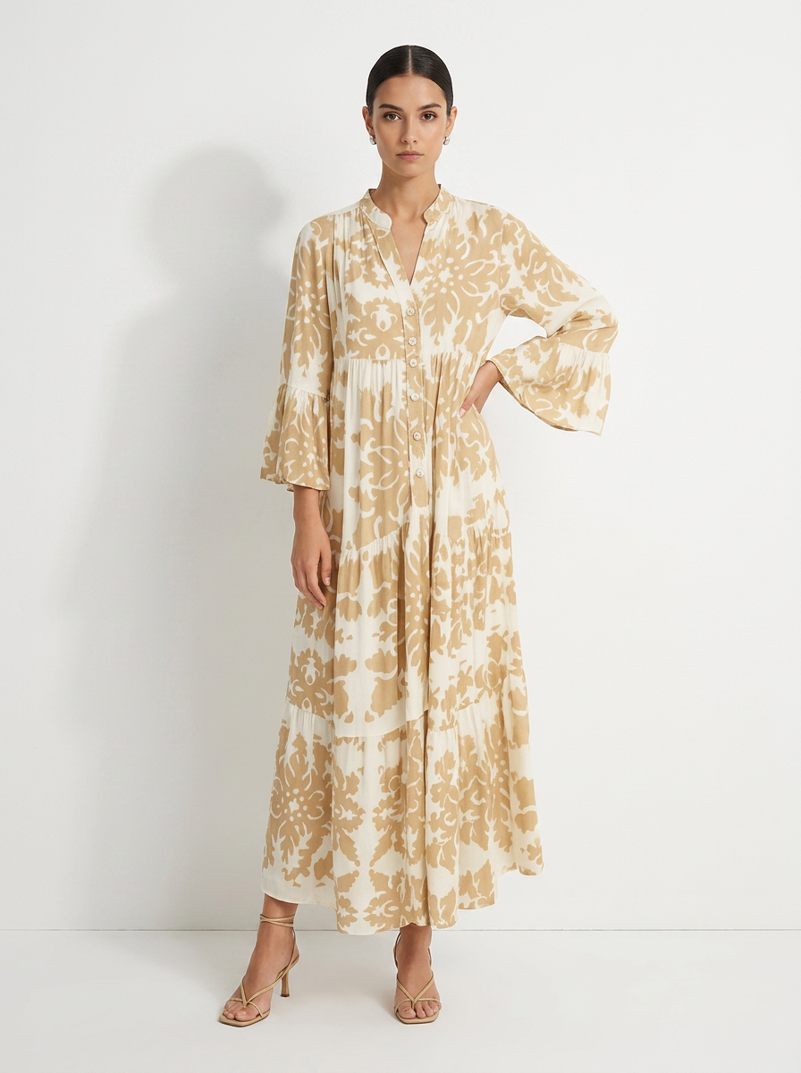 Bonnie | Elegant Aura Maxi Dress