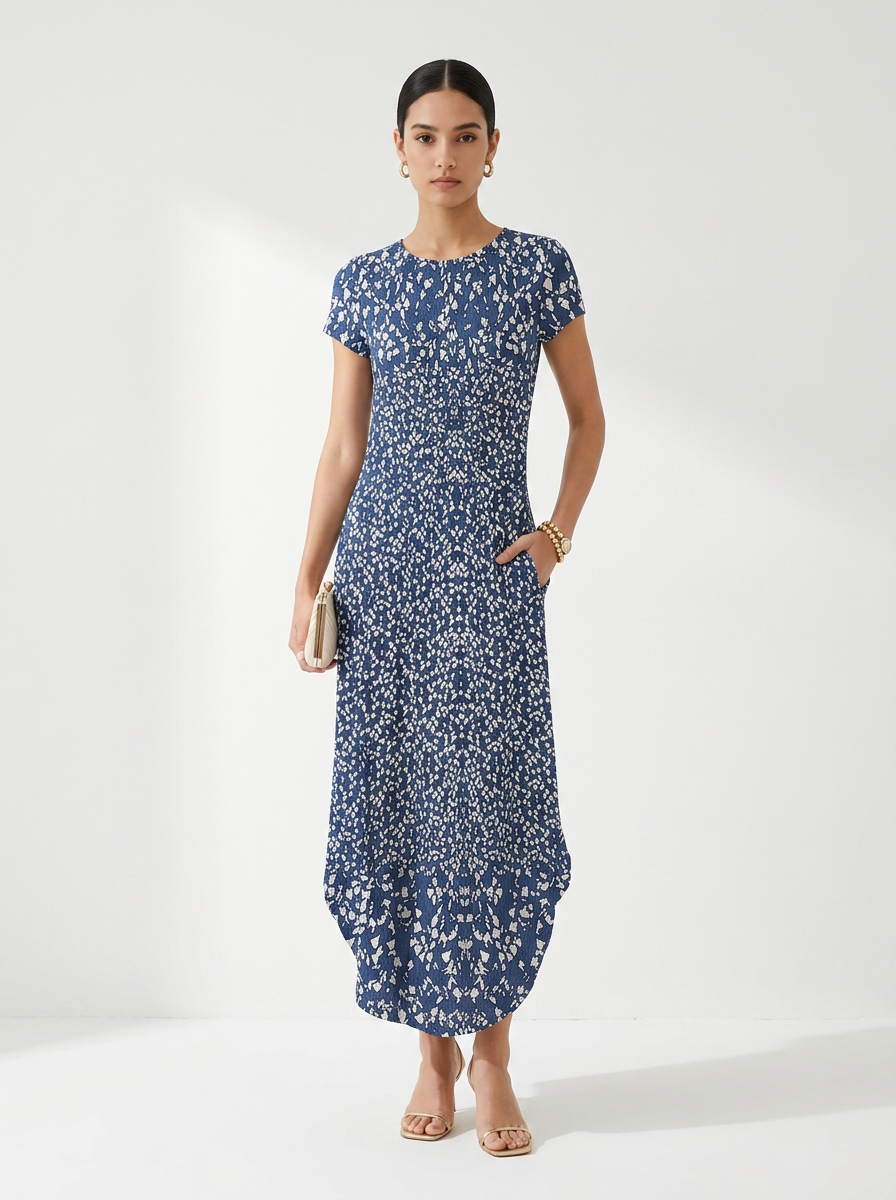 Emilia | Blue Garden Maxi