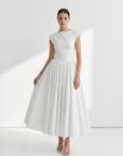 VIOLET™ – Elegant Summer Bodycon White Long Dress