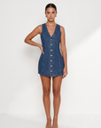 YANA™ – Chic Sleeveless Tie Waist Dress