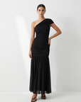 JADA™ – Glamorous One-Shoulder Ruched Dress