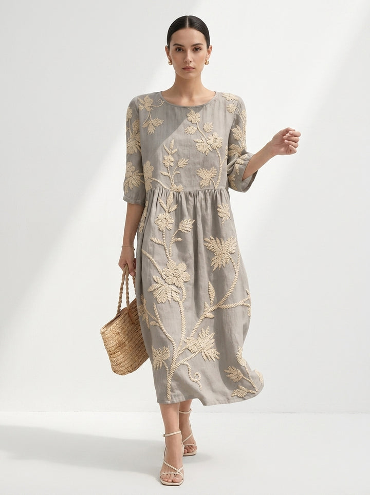Isolde™ | Everyday Comfort Dress With Floral Print