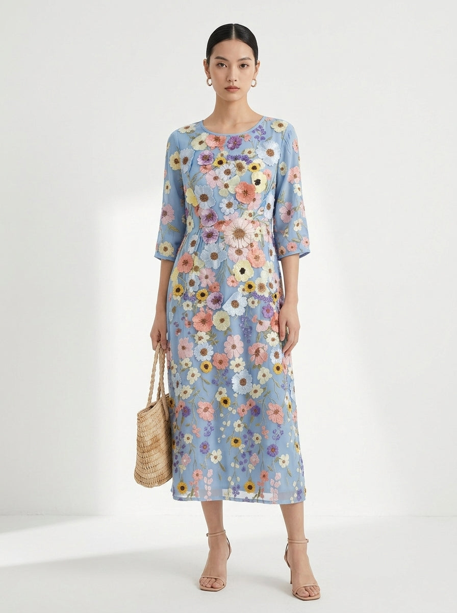 Opal™ | Everyday Comfort Dress With Floral Print