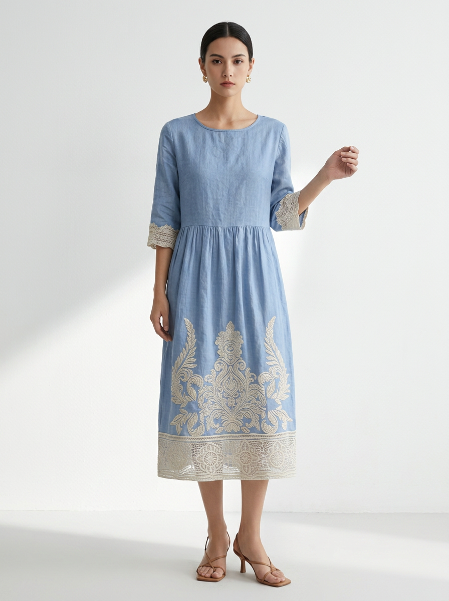 Katia™ | Everyday Comfort Dress With Floral Print
