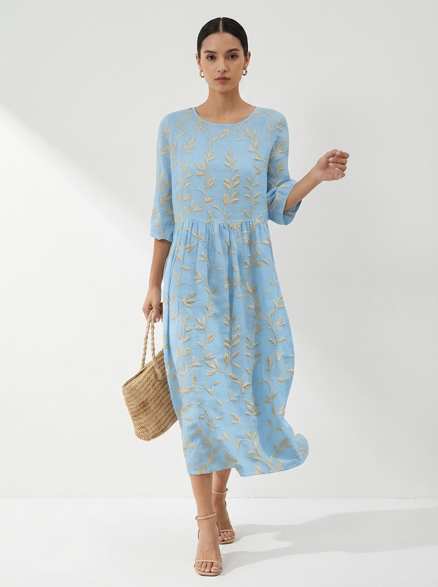 Sonia™ | Everyday Comfort Dress With Floral Print