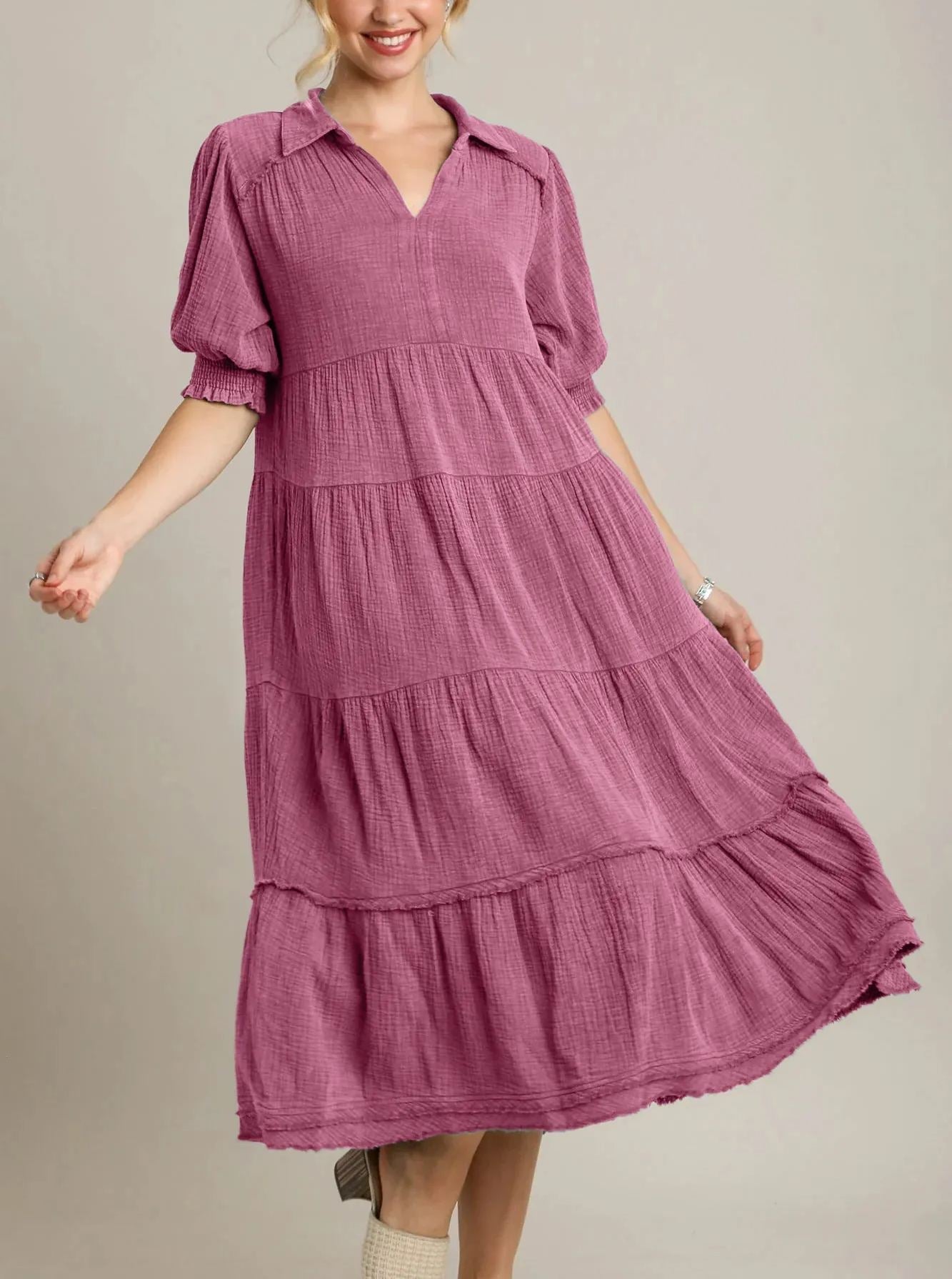 Siamara | Tiered Maxi Dress