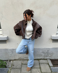 Orla™-Oversized Contrast Jacket