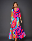 Aria™ | Chic Dress with Floral Print
