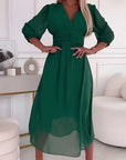 Aurora™ | Elegant Wrap Dress